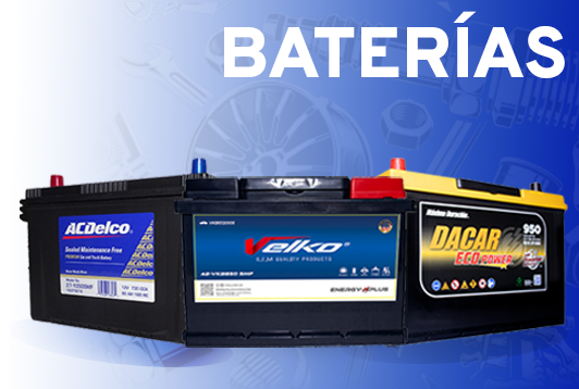 BATERIAS (2) BATERIAS